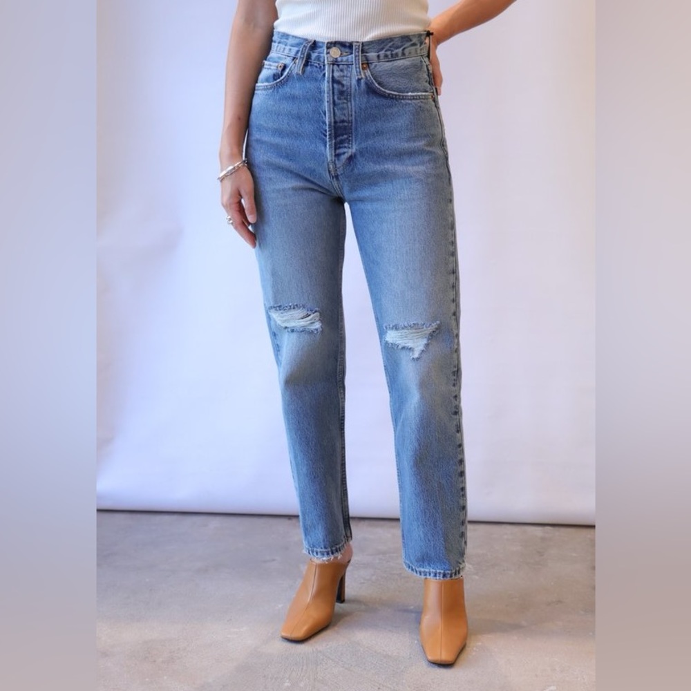 Re/Done | 70s Ultra Stovepipe Jeans | Size 28